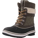 GLOBALWIN Women's Waterproof Winter Boots Snow Boots For Women