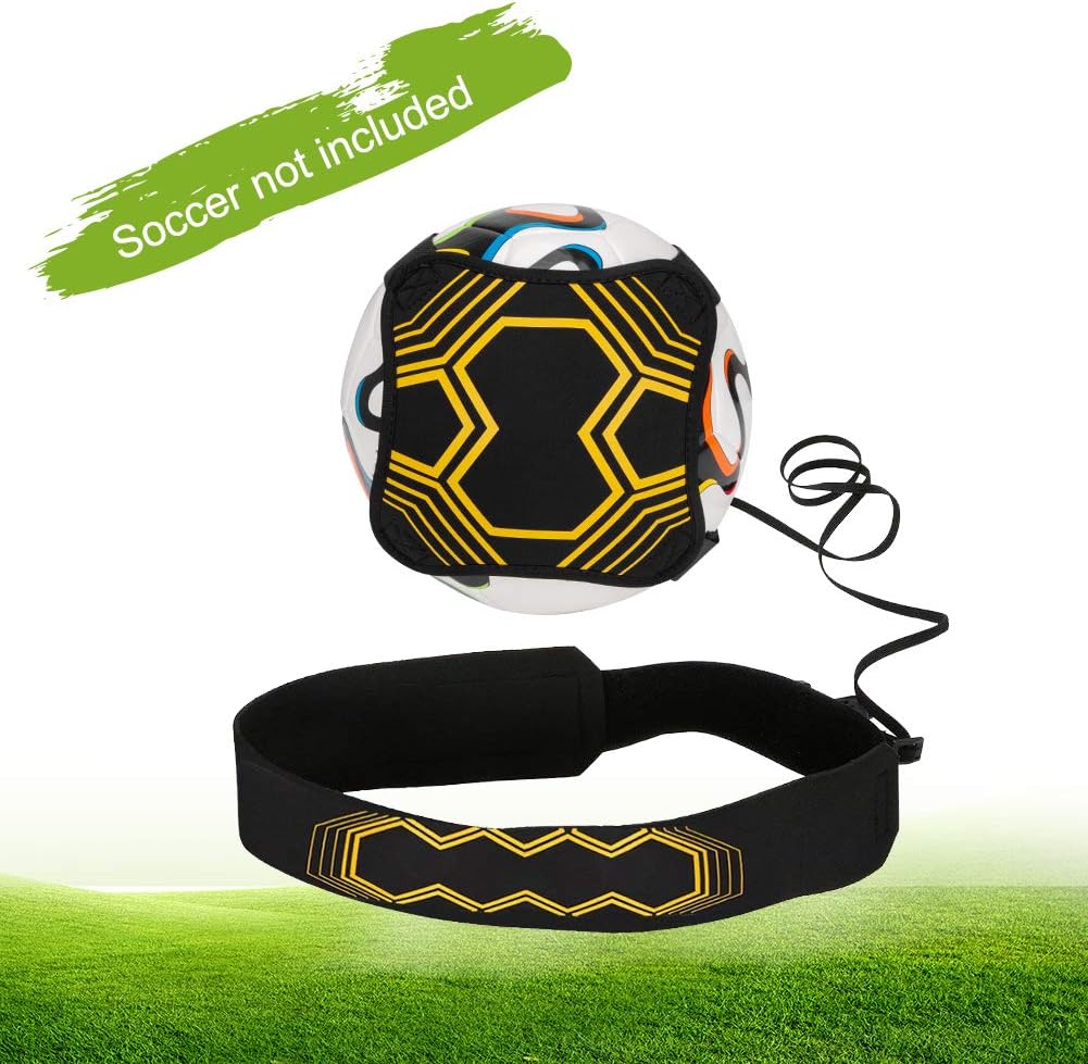 Ceinture D'Entraînement De Football JPudinor - Sangle Élastique Avec Ballon - Entraînement Solo Pour Enfants Et Adultes