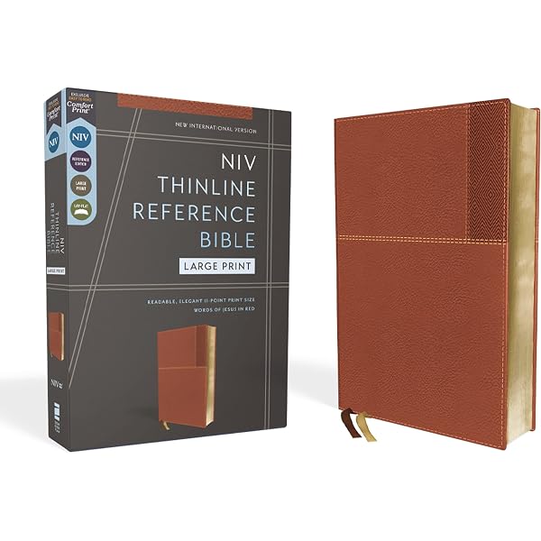 NIV, Thinline Reference Bible (Deep Study at a Portable Size