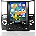 Car Radio for Infiniti FX35 FX45 2007-2009 Stereo Replacement Carplay Android Auto Upgrade Vertical Screen Tesla Style with DSP in Dash Headunit Multimedia Player Car Radio Audio Voice Control