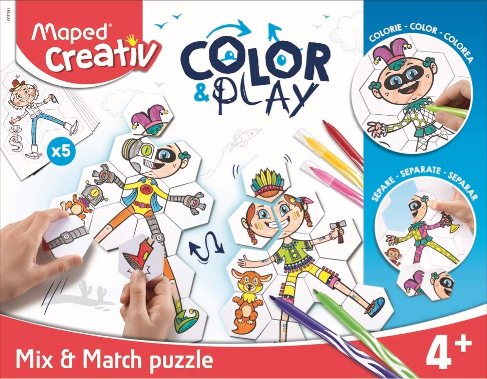 Maped Creativ Color Play - BBQ Colouring Set and Stickers