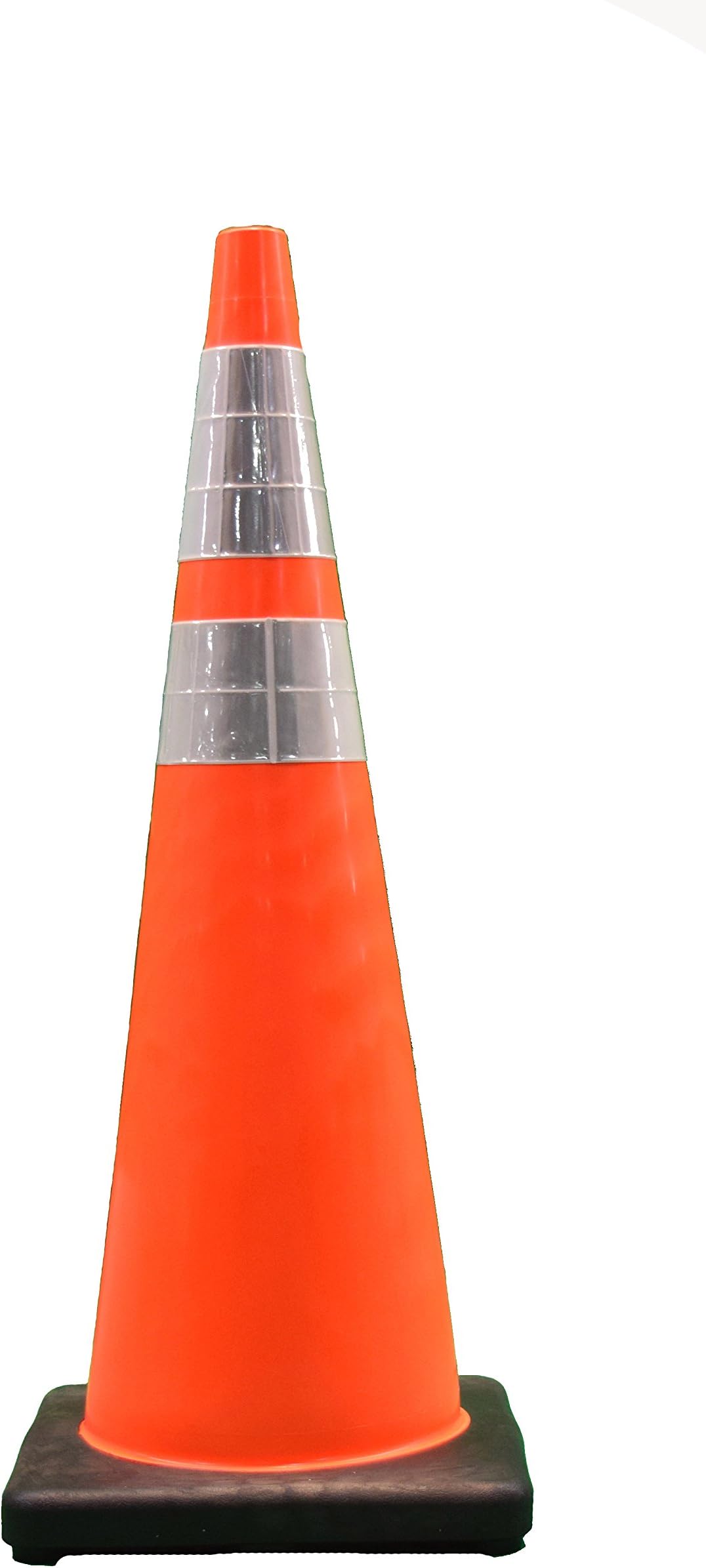 Cortina Safety Products 03-500-26 W Cone, 12 lb, 36" 6"/4" Collars, Orange