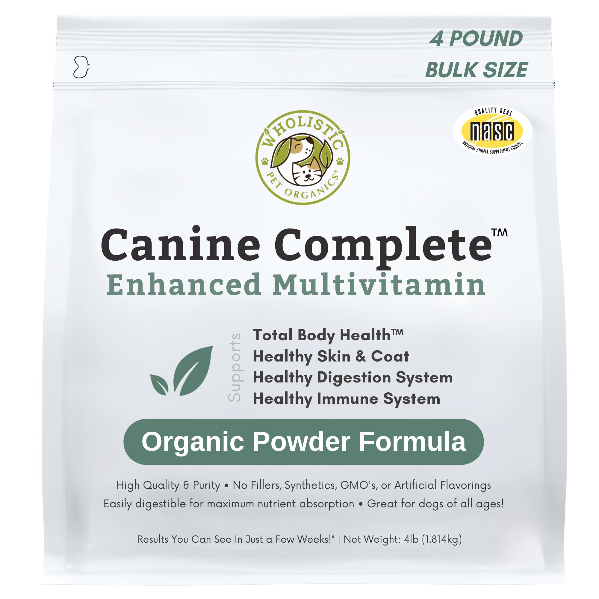 Wholistic Pet Organics Canine Complete - Dog