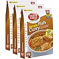 Tasty Nibbles Ready To Eat Kerala Fish Curry With Coconut Milk 200g Pouch[Pack of 3]|Open Heat & Eat | No Food Additives Added | Japanese RETORT Technology