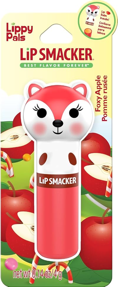 Lip Smacker Lippy Pal Fox Foxy Apple Lip Balm 4g Hydrating Fruit Scent