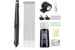 Dragonhawk Poke Stick Tattoo Kit Beginner Hand Diy Home Tattoo Supply Kits Needles Complete Set Stick DD-SZ