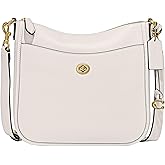 COACH womens Polished Pebble Leather Chaise Crossbody