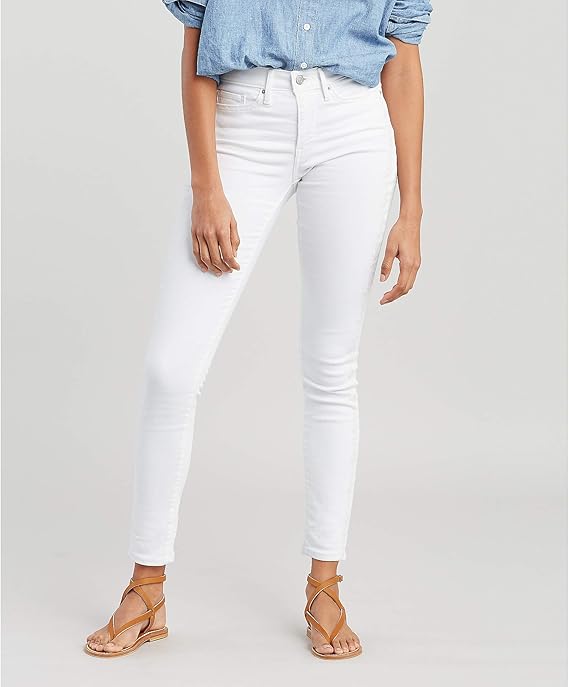 levi's 311 white jeans
