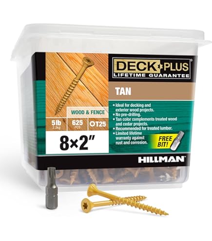 thumbnail image 2 of Industrial Wood Screws 8 X 1 1/2" Deck Screws / Square / Bugle Head / Type 17 / 18-8 Steel-Stainless Industrial Metal & Alloy Square Tubes 2 of 12