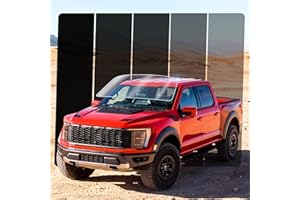 TOYOCO 5% Premium Carbon Car Window Tint 20in x 20FT 5-Layers PET Privacy Film Heat, UV, and IRR Block Tint for Cars or Building Adhesive Film Easy Shrink, Plotter Friendly Pro Grade