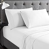 Cathay Home Hospitality 2-Piece King Pillowcase Set Hotel Collection - King & Cal King - Wrinkle & Fade Resistant Double Brushed Ultra Soft Microfiber - White, King (20" x 40")