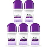 Cool Confidence Original Scent Roll-On Antiperspirant Deodorant - Pack of 5-2.6 Fl Oz Each