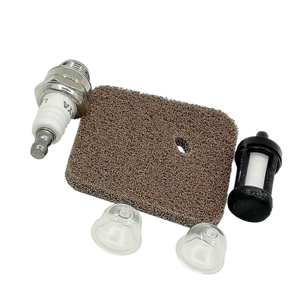 joyMerit Trimmer Air Fuel Filter Primer Bulb Bujía para Stihl FS38 FS45