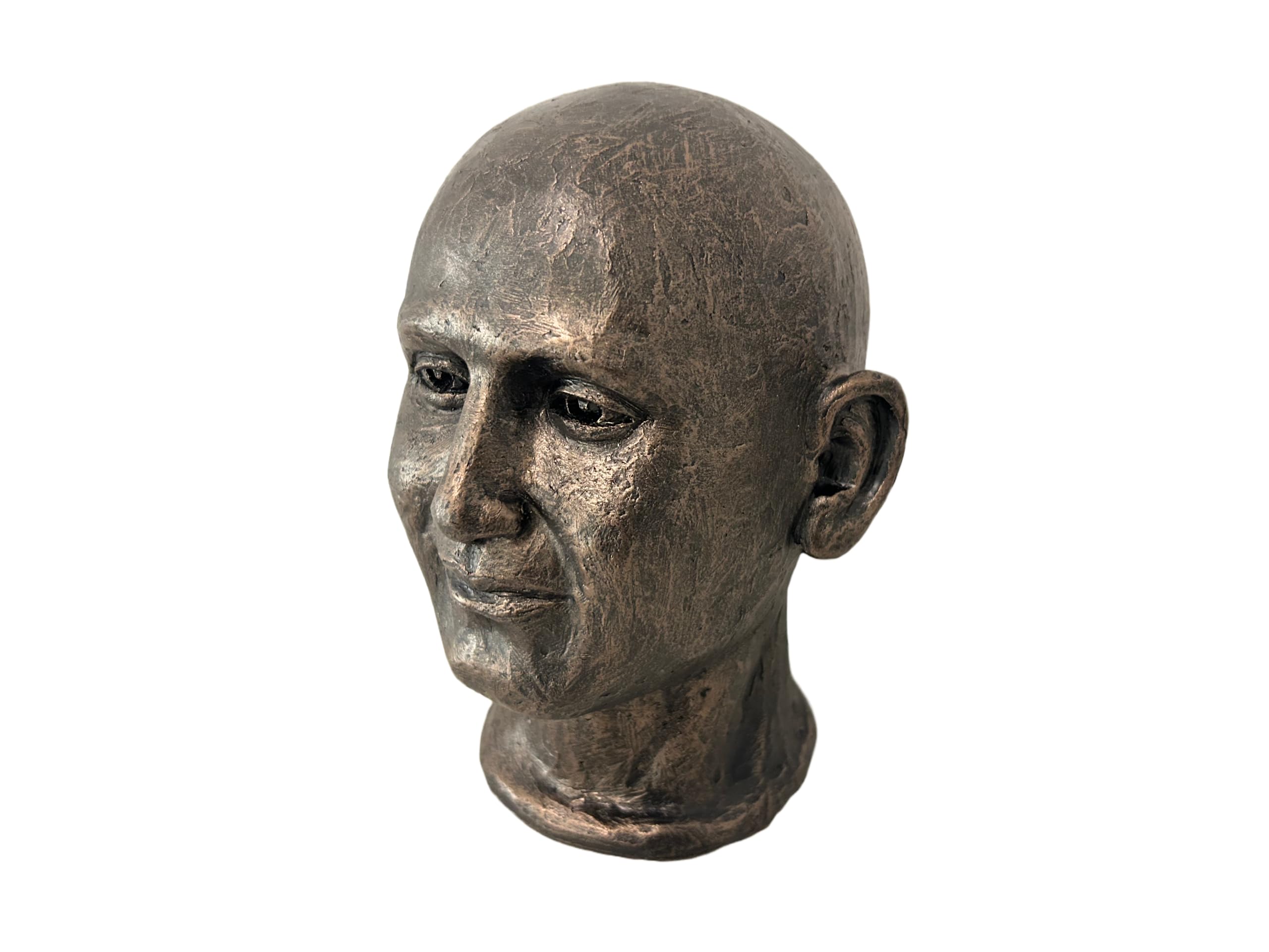 Handsom Head, Left & Right Hands Wall Hanging or Quirky Tabletop Sculpture Funny Display (Head)