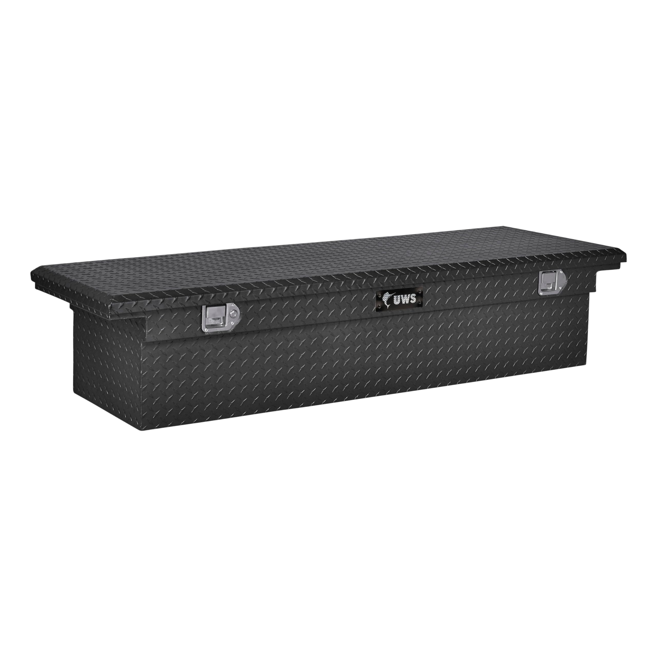 Photo 1 of ***locked, missing keys
UWS EC10473 69-Inch Matte Black Heavy-Wall Aluminum Truck Tool Box with Low Profile, RigidCore Lid