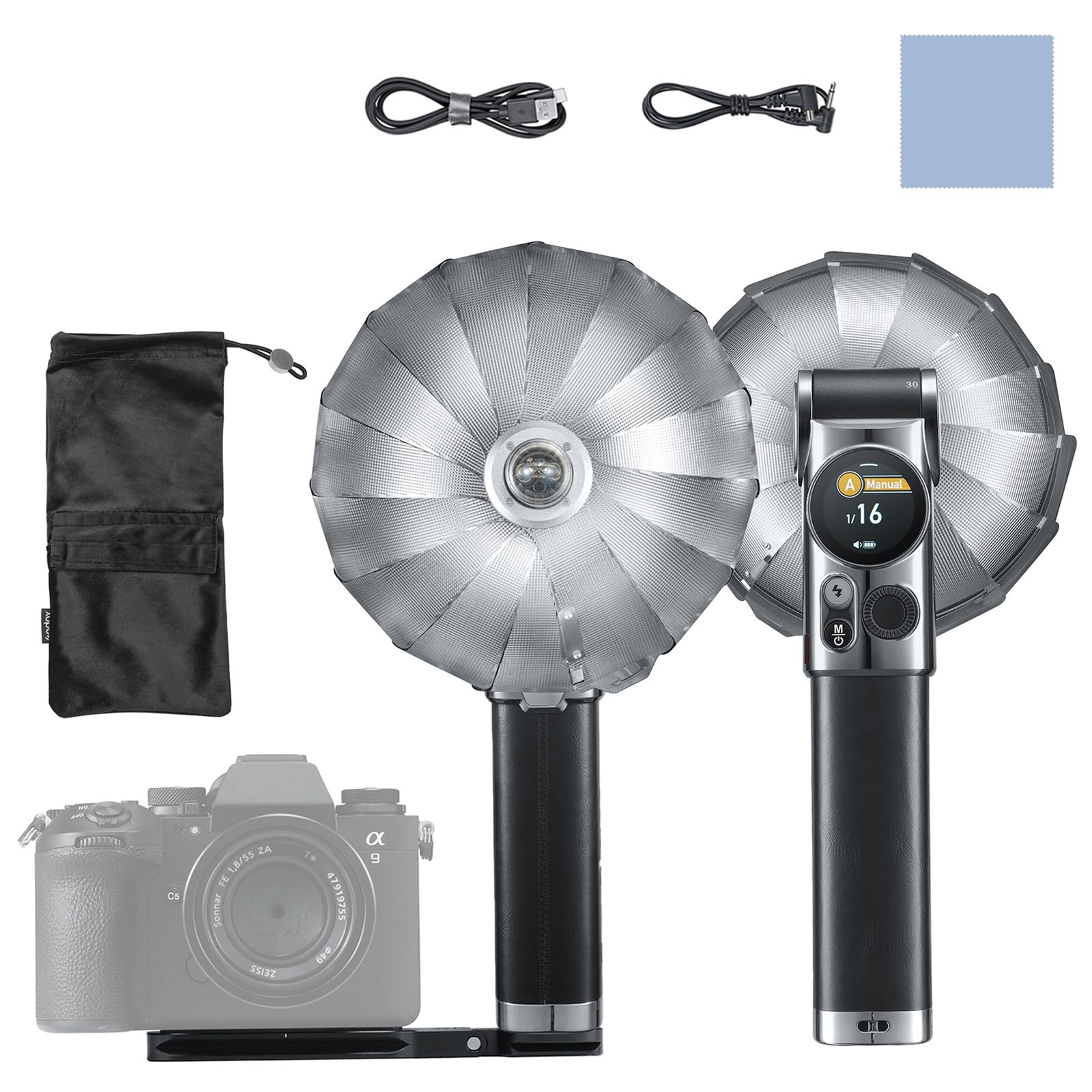 Godox Lux Master Retro Camera Flash GN25 2.4G Wireless Sync TTL Auto Flash HSS Tiltable Flash Head Replacement for Canon Nikon Sony Fujifilm Olympus