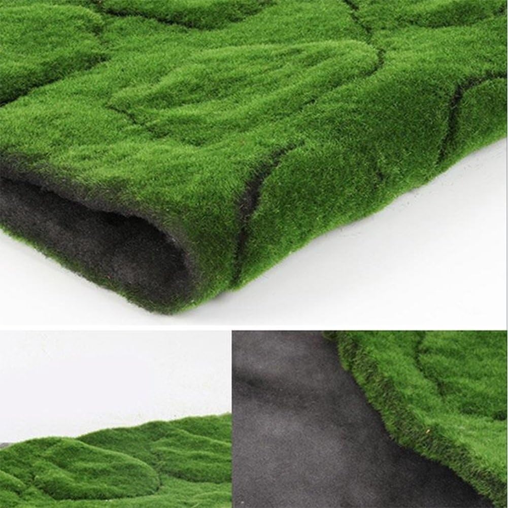 ZENGAI Rugs Lawn, Green Wall Green Moss Plants, Artificial Lawn Green Scene Window Display Fake Moss Floor mats ( Size : A-100*100cm )