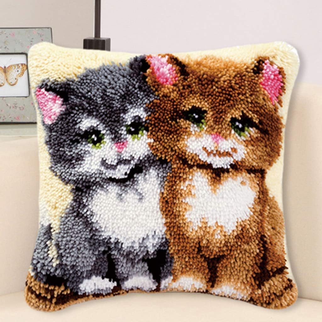 Pillows Case Making Kit Leopard Diy Home Ornaments Baoblaze Latch