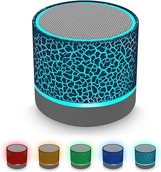 mini bluetooth speaker with lights