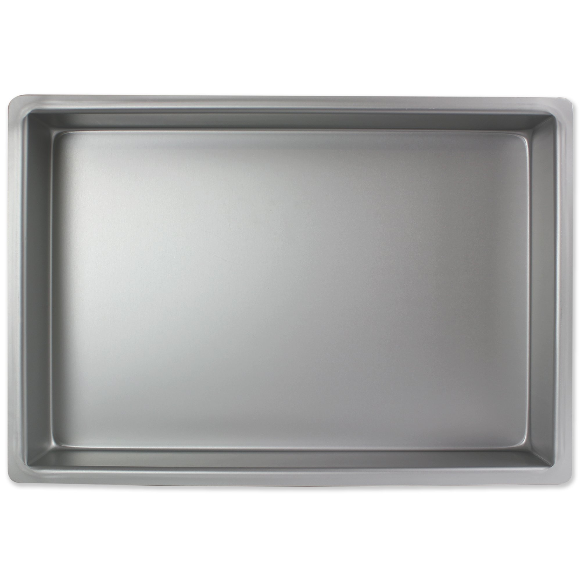 PME Cake Alimunium Pan | Oblong Cake Tin for Baking (5 x 22.9 x 33cm / 2 x 9 x 13"), Silver