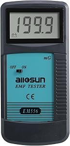ALLOSUN EM556 Digital EMF Meter Electromagnetic Radiation Detector Dosimeter