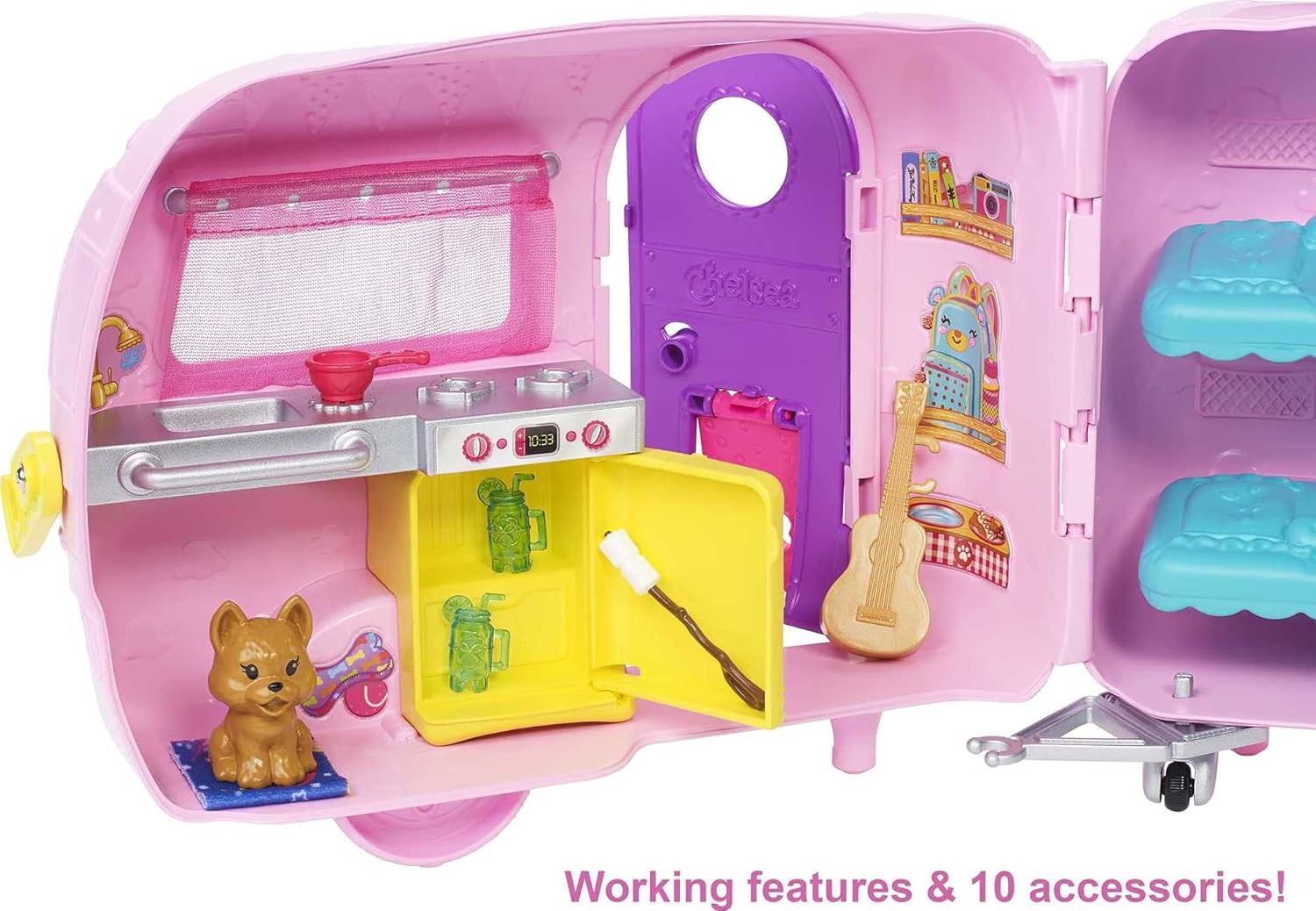 Barbie Club Chelsea Camper: Toys & Games