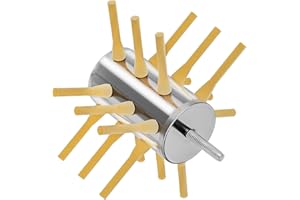 YardYield Chicken Plucker Drill Attachments 18 Fingers Chicken Feather Plucker Machine Stainless Steel Drill Chicken Plucker for Small Chicken Quail Pigeon