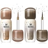 2Pack Waterproof Faux Freckle Pen - Buildable Sun-Kissed Makeup with Ultra-Fine Tip, Natural Looking Fake Freckles, Long-Lasting &amp; Smudge-Proof for All Skin Tones
