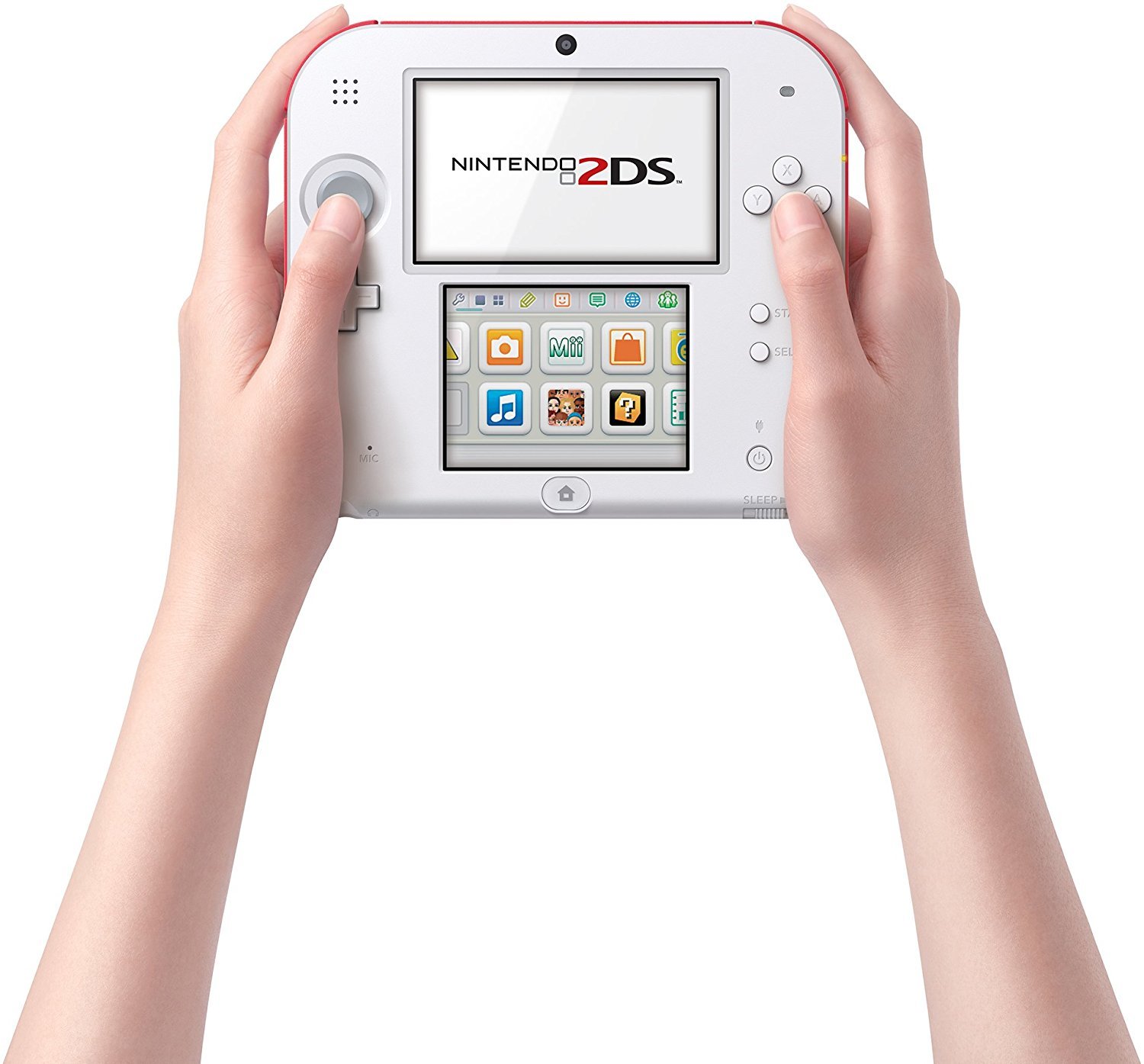Nintendo Digital Downloads / GameTrust Nintendo 2DS - Scarlet Red w/New Super Mario Bros. 2 (Game Pre-Installed) - Nintendo Wii;GameCube;