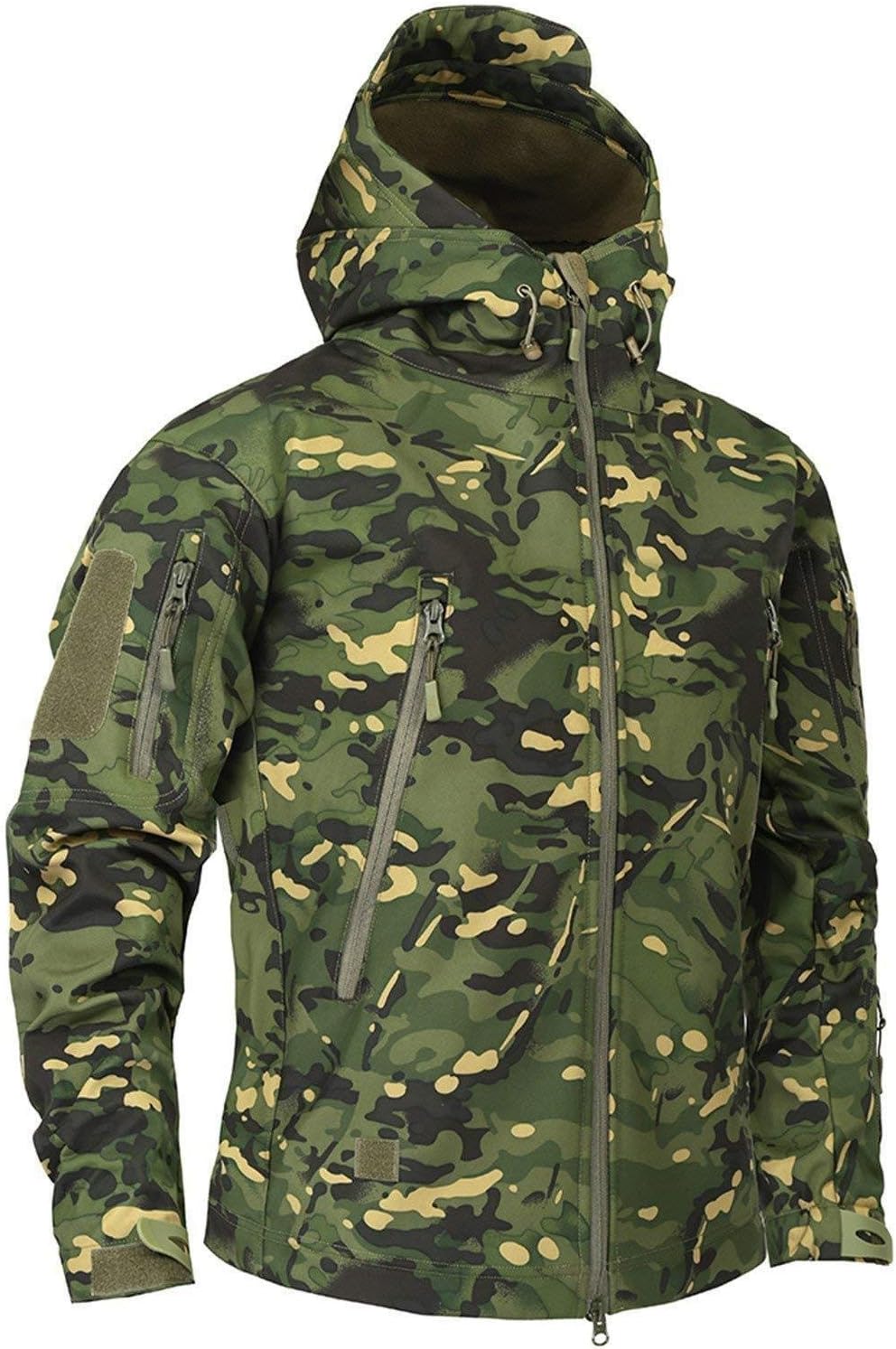 wtehii Clothing Autumn Men's Military Fleece Jacket Army Tactical Clothing Multicam Male Windbreakers