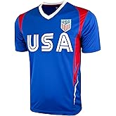 U.S. Soccer USMNT Adult Soccer Game Day Jersey-Inspired Shirt | Royal
