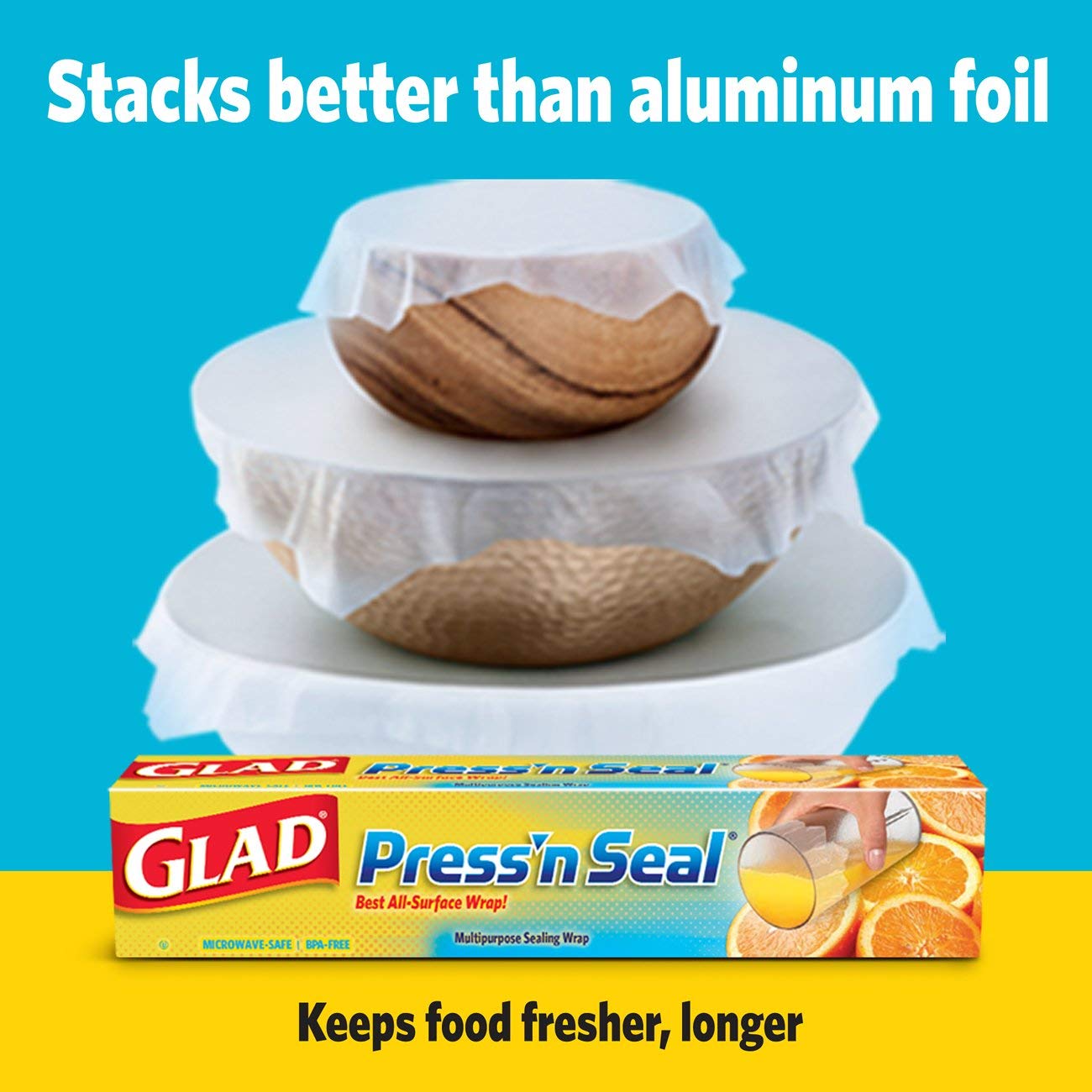 Glad Press'n Seal Plastic Food Wrap 70 Square Foot Roll Buy Online