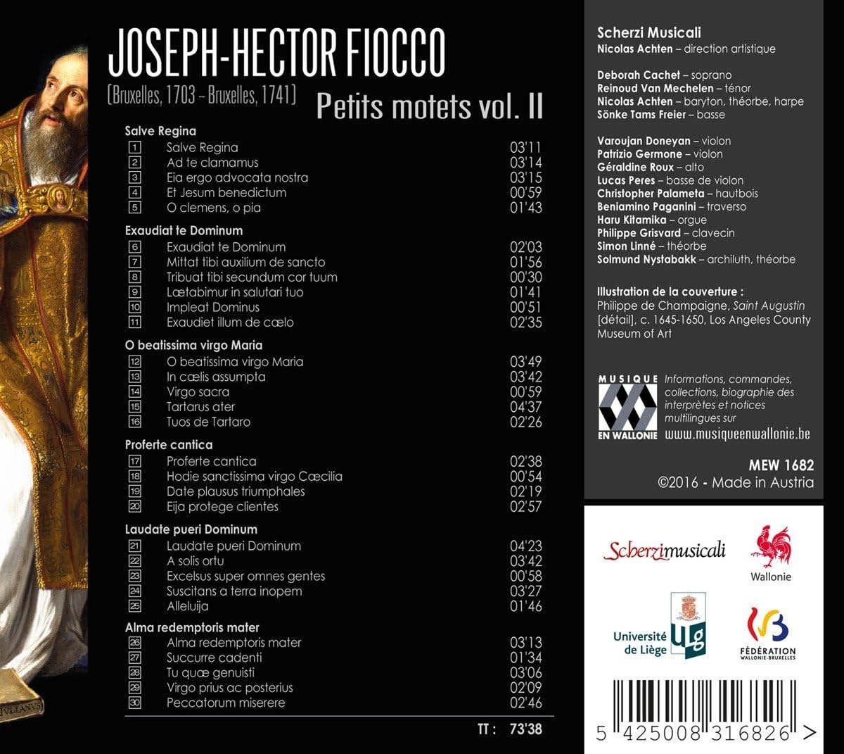 Joseph-Hector Fiocco: Petits Motets Vol. Ii - Image 3