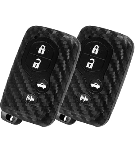 Black Key Cover For Toyota Venza Camry RAV4 Avalon Highlander HYQ14AAB