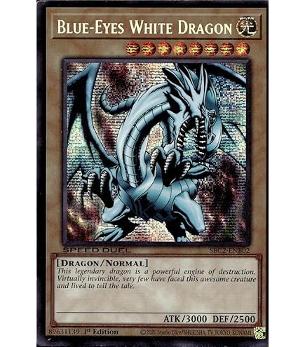 YU-GI-OH! 遊戯王 Blue-Eyes White Dragon！ Blue-Eyes White Dragon - Ultra Rare RD/SD0A-JP002 The