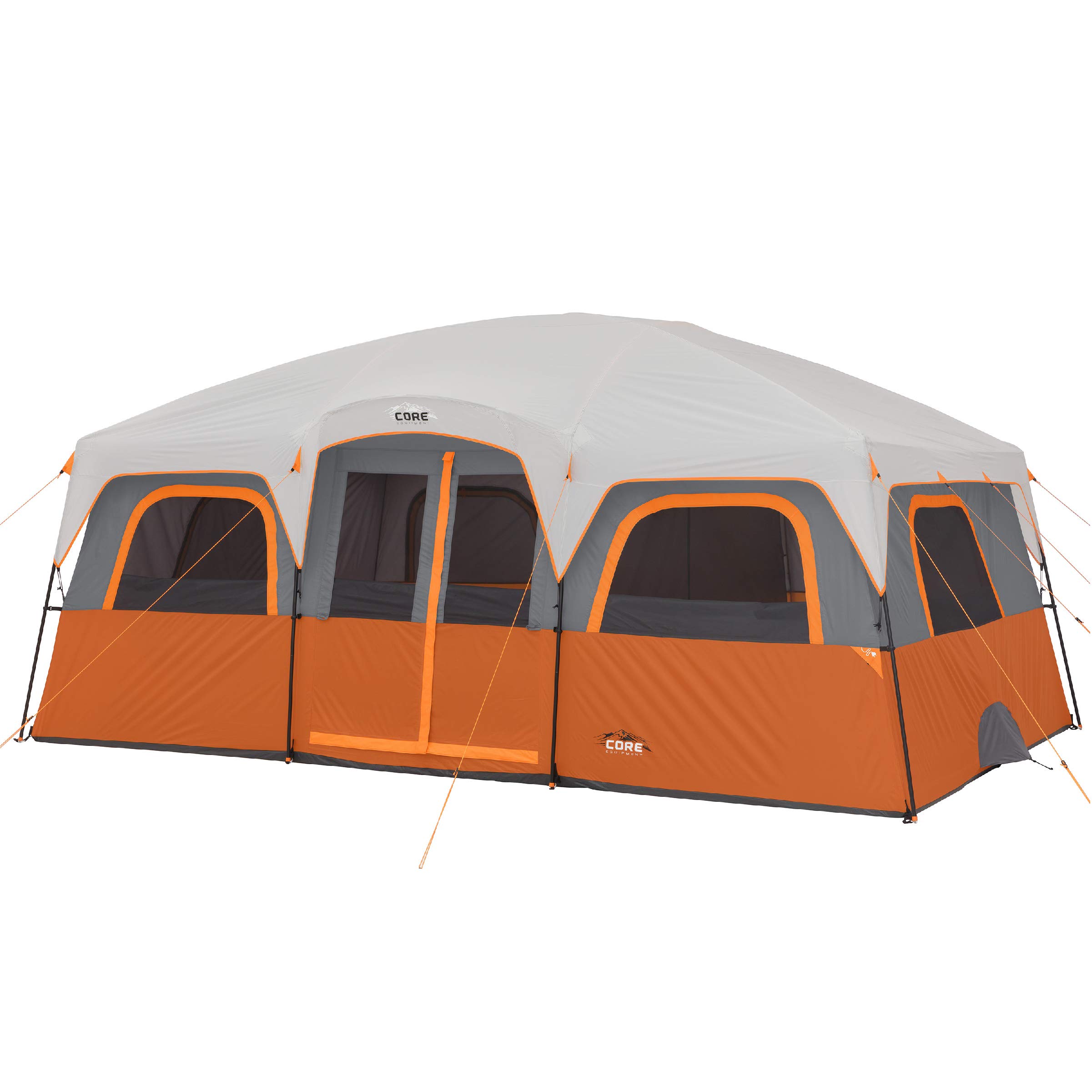 Photo 1 of CORE 12 Person Tent | Large Multi Room Family Cabin Tent with Carry Bag for Outdoor Car Camping | Included Storage Pockets for Camping Accessories