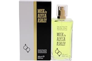 Alyssa Ashley Eau de Toilette Spray for Women, Musk, 6.8 Ounce