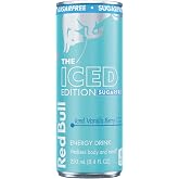 Red Bull Iced Edition Sugarfree Energy Drink, Iced Vanilla Berry, 8.4 fl. oz. can, with 80mg Caffeine, Taurine &amp; B Vitamins