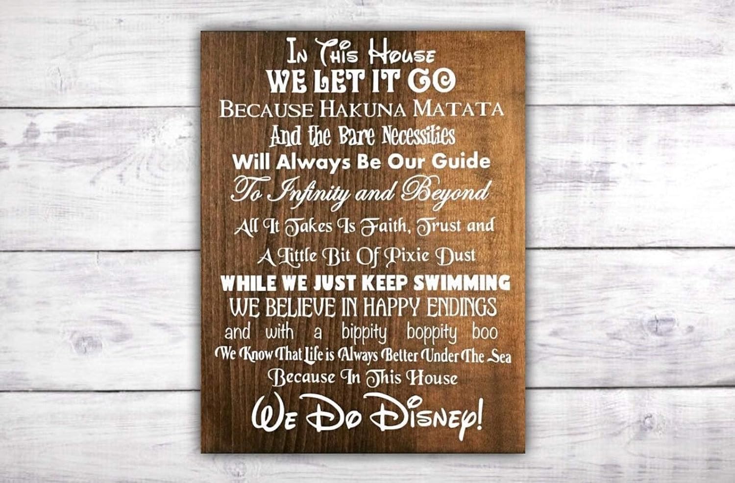 We Do Disney Plaque Wooden Disney Sign Disney Wedding