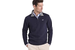 Vineyard Vines Mens Solid Saltwater Quarter-Zip