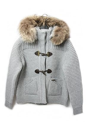 Amazon Bark バーク レディース ニット ファー付き フード