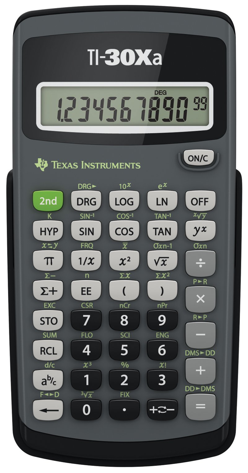 Buy Texas Instruments TI 30Xa Scientific Calculator Online At 