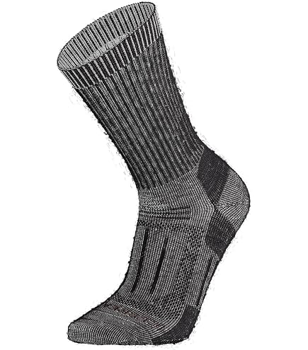 Chaussettes Icebreaker Lifestyle Light Crew Homme - Laine Mérinos - Noir/Gris