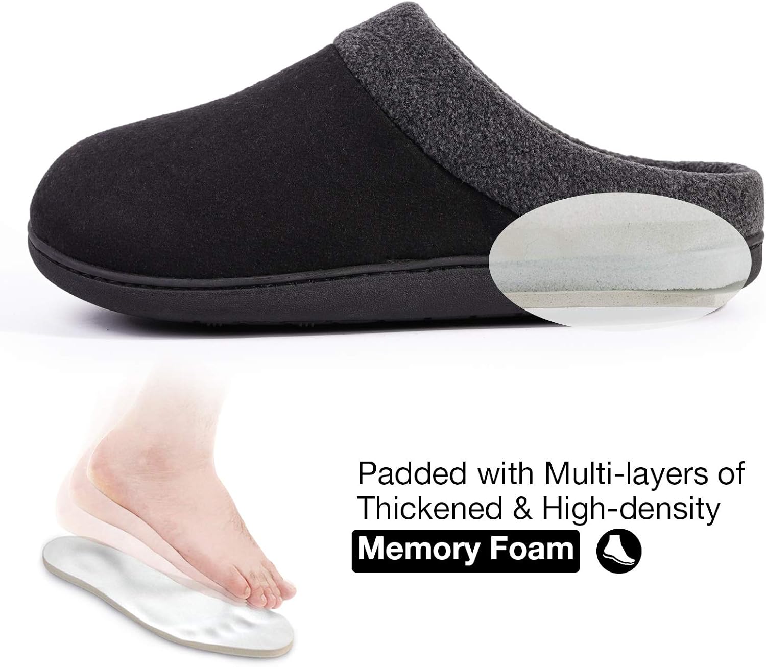 homeideas men's slippers