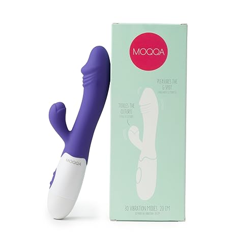 Rabbit Vibrator 30 Vibrationsmodi Skipper Silikon Vibrator für Sie MOQQA by AMORELIE