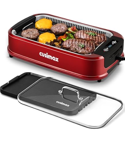 Maison Sans fumée Grill de table électrique Amovible Portable Barbecue