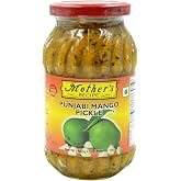 Mother's Recipe Punjabi Mango Pickle 500 Grams, 17.64 Oz
