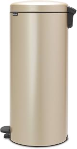 Brabantia NewIcon Pedal Bin 30 L Metallic Gold Soft Closure Removable Inner view 4