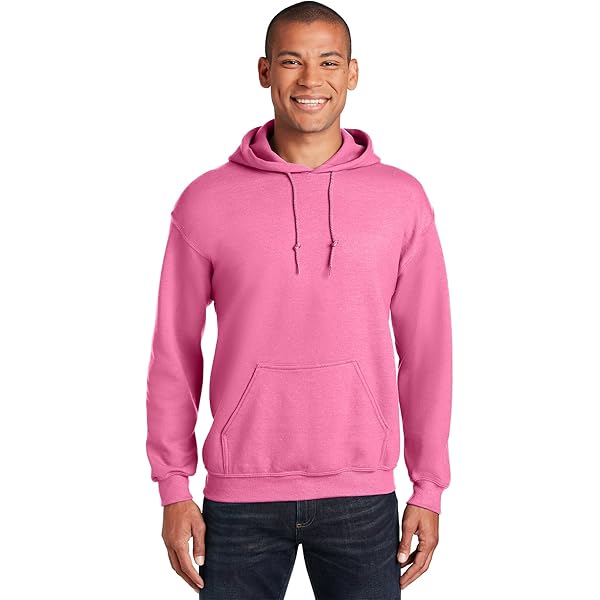 Gildan Men's Heavy Blend Hooded SweatShirt, Azalea, XX-Large at