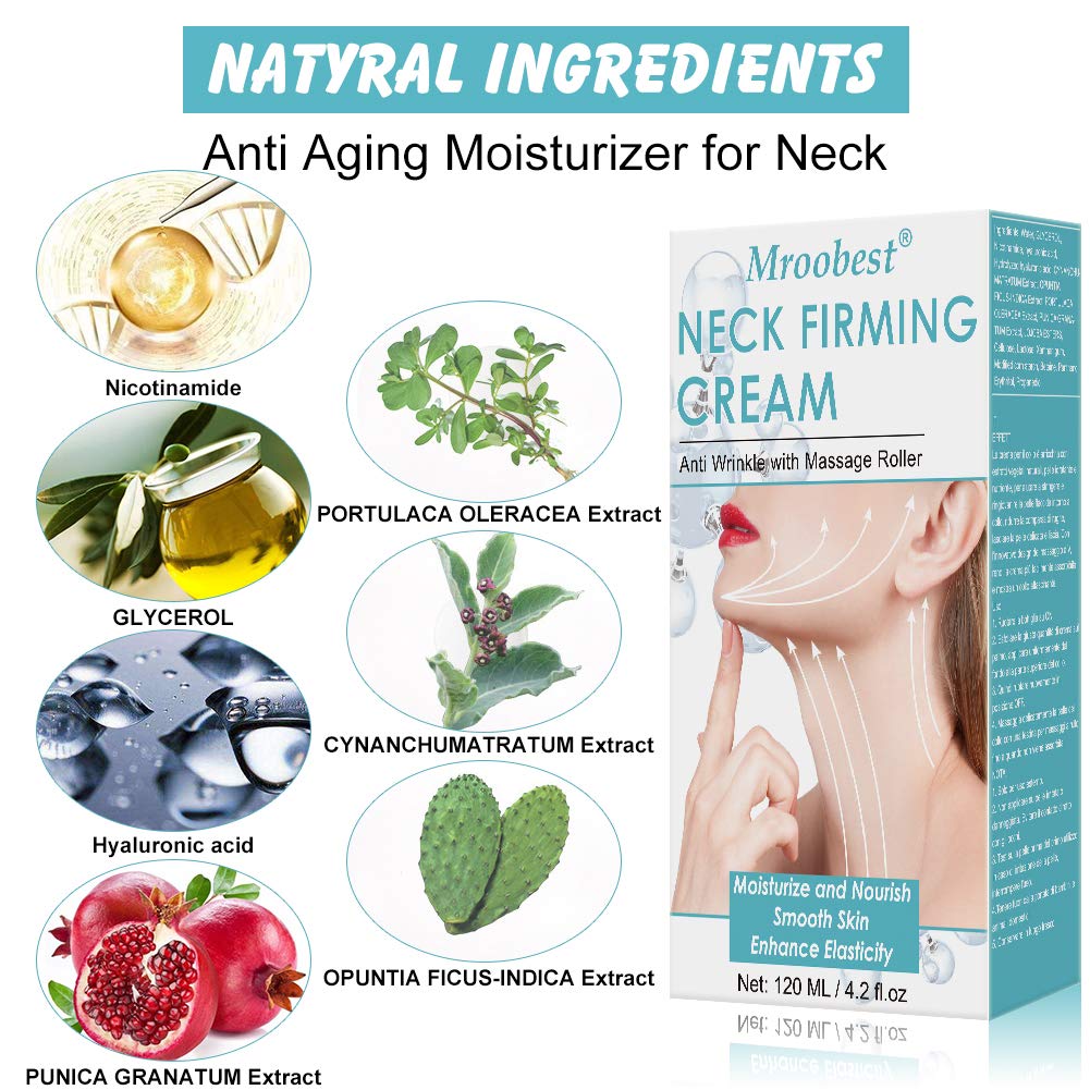 Neck Firming Cream, Neck Tightening Cream, Anti Aging ＆ Wrinkle Neck Cream, Skin Tightening, Helps Double Chin, Turkey Neck Tightener, Repair Crepe Skin: Beauty